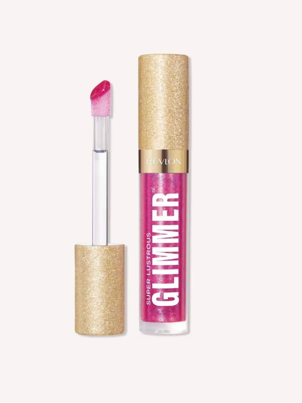 Revlon Super Lustrous Glimmer Lip Gloss —  009 Razzy Beamy